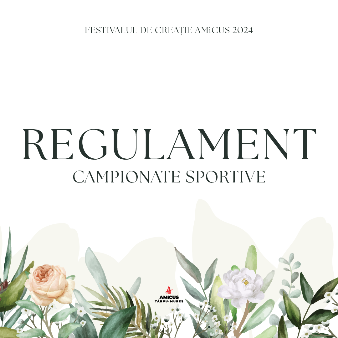 Regulament Campionate Sportive Festival Sevartis